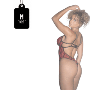 Sexy Teddy And Bodysuit Red