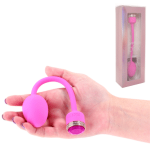 Pretty in Pink Sugar Vibrating Egg with Retrieval Cord