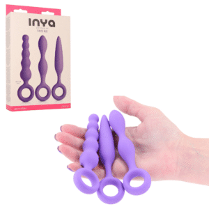 Inya Trio 3 Piece Graduated Butt Plug Kit