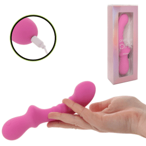 Pretty in Pink Peony Flexible G-Spot Vibrator
