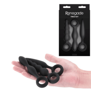 Renegade Trio 3 Piece Butt Plug for Beginners Set