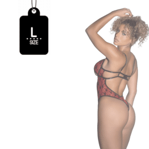 Sexy Teddy And Bodysuit Red