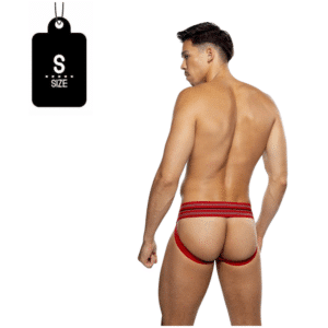 Male Bondage Underwear Red