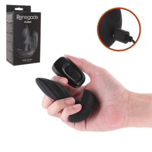 Renegade Flash Vibrating Remote Control Butt Plug