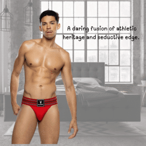 Male Bondage Underwear Red